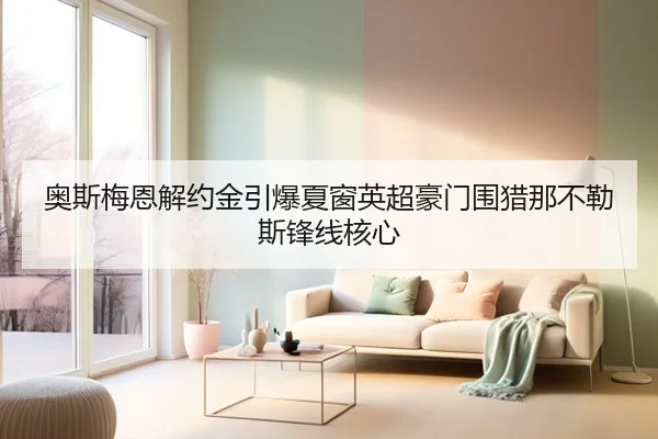 奥斯梅恩解约金引爆夏窗英超豪门围猎那不勒斯锋线核心